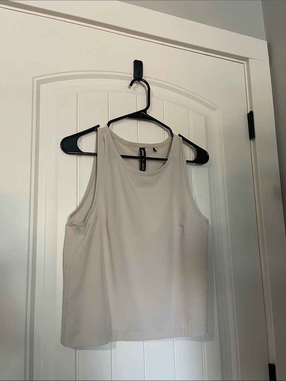 Prana Cream Sleeveless Performance Tank